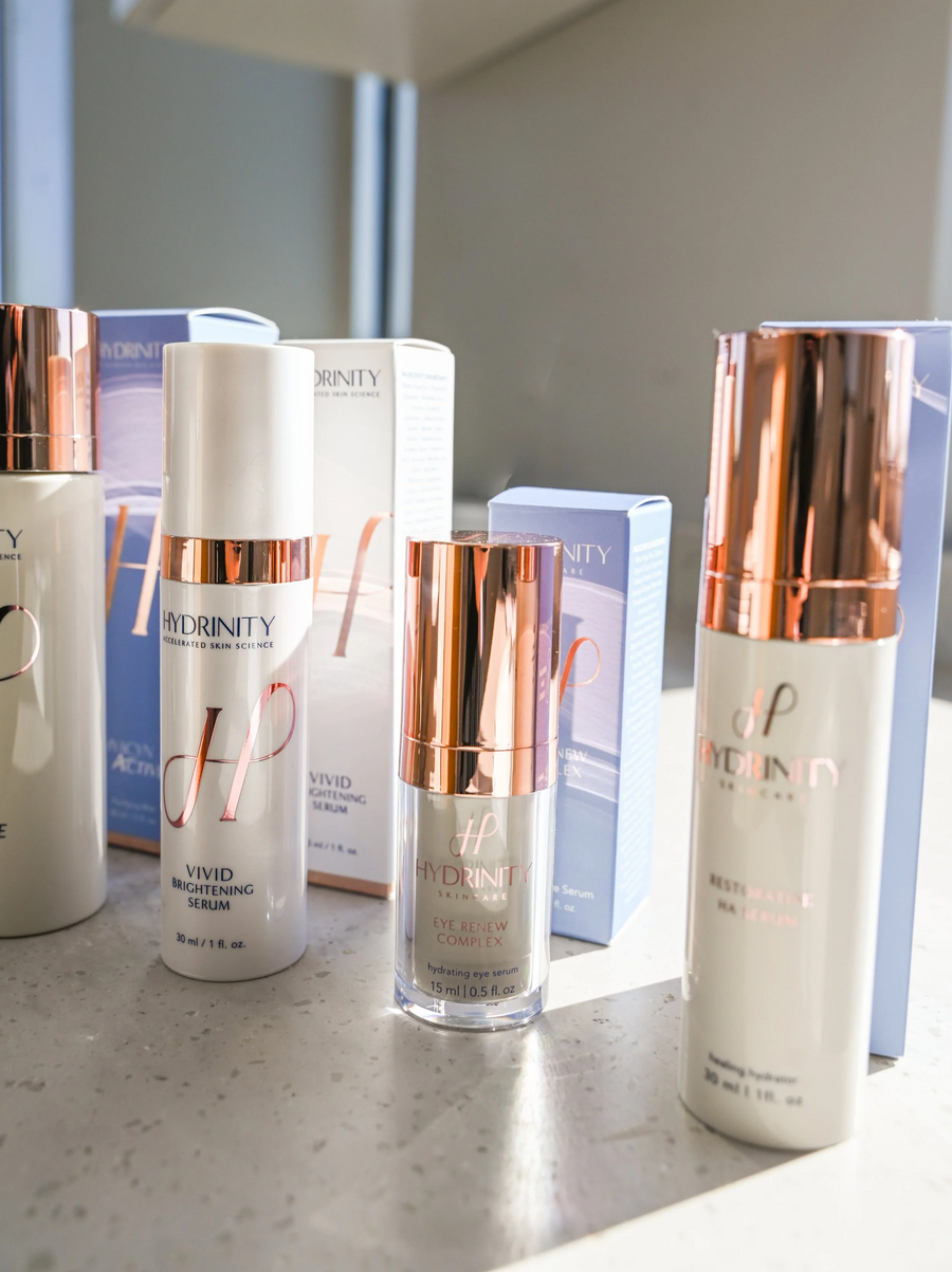 Build your personalized Hydrinity routine hero image